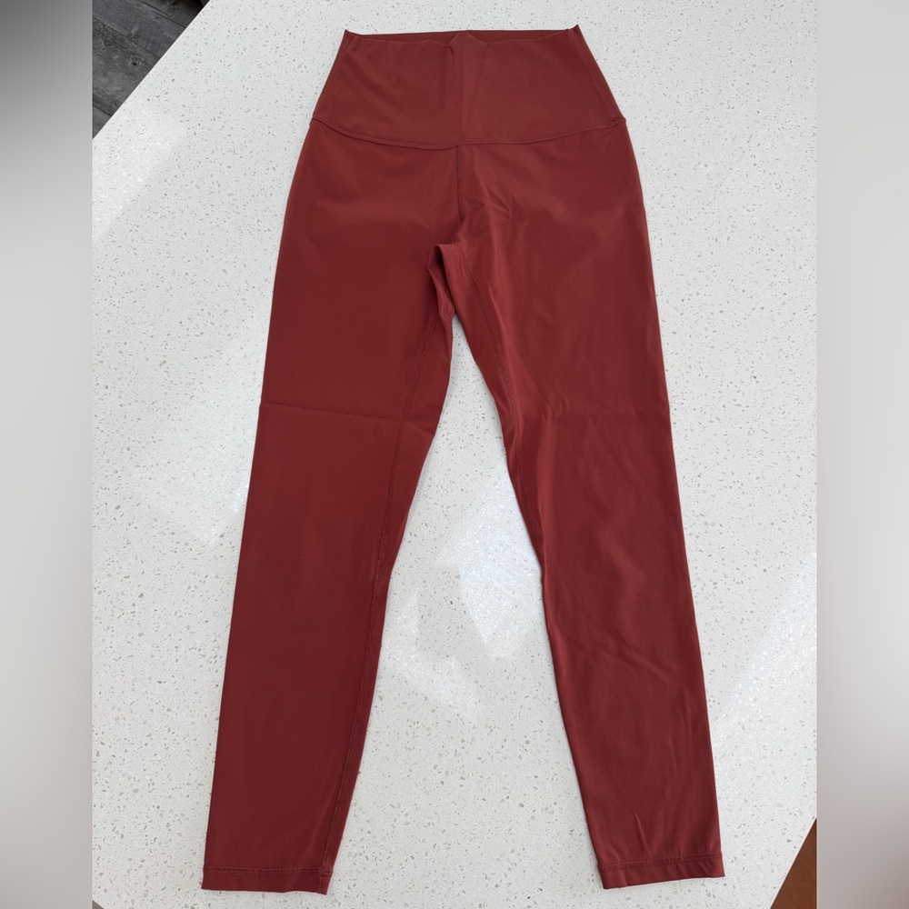 Born Primitive Your Go To High-Waisted Brick Red Leggings - Small